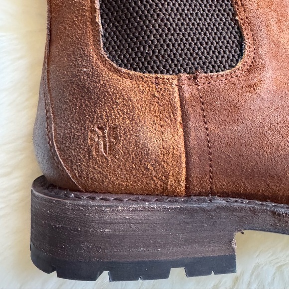 ? New Men\'s Frye Suede Dylan Chelsea Boots ? in Brown - 8.5